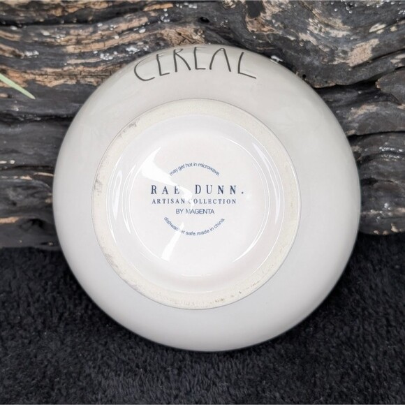 Rae Dunn CEREAL Ceramic Cereal Bowl - Picture 4 of 6